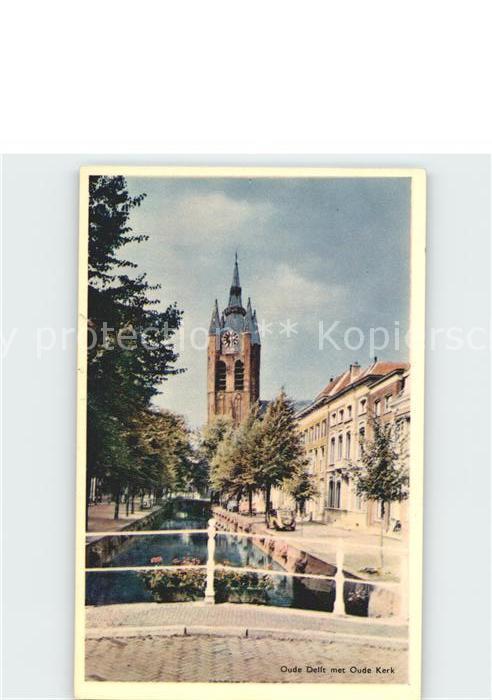 Delft Oude Delft me Oude Kerk