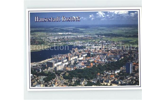 Rostock Fliegeraufnahme