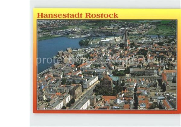 Rostock Fliegeraufnahme