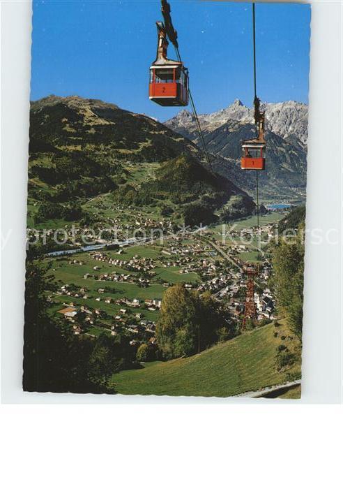 Schruns Vorarlberg mit Tschagguns Hochjochbahn mit Golm un