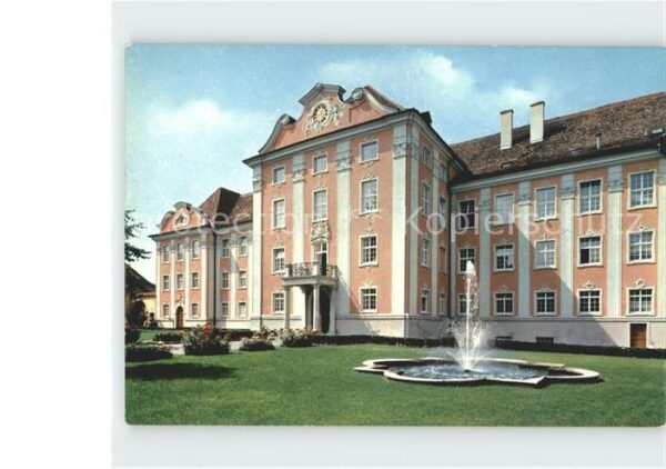 Meersburg Bodensee Neues Schloss Fontäne