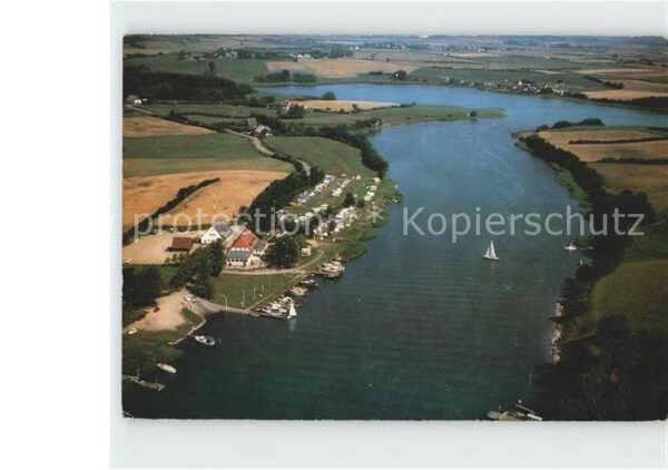 Brodersby Schlei Missunder Fährhaus Fliegeraufnahme
