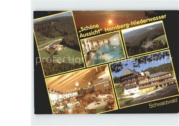 Niederwasser Fliegeraufnahme Hallenbad Höhen Hotel S