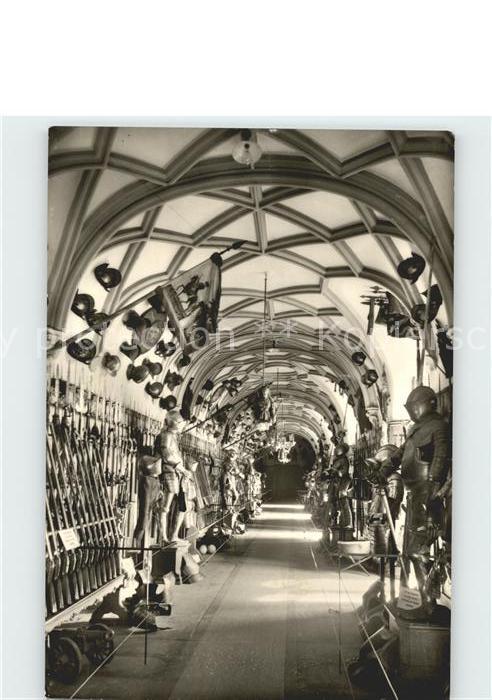 Sigmaringen Fürstl Schloss Gewölbter Gang ehem Mars