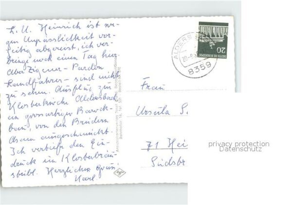 Vilshofen Donau Total und Teilansicht Stadttor – Bild 2