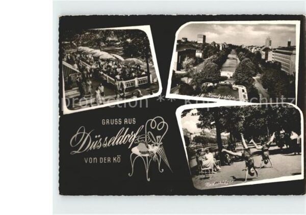 Duesseldorf Königsallee Radschläger