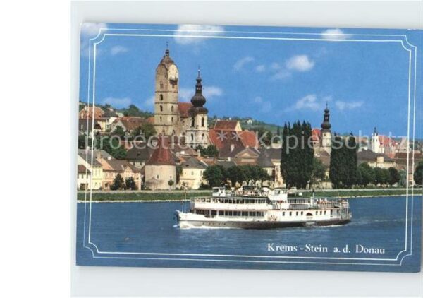 Stein Donau Stadtansicht Fahrgastschiff