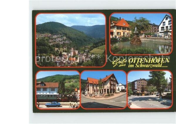 Ottenhoefen Schwarzwald Totalansicht Hotel Restaurant Pflug Hau