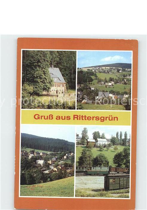 Rittersgruen JH Ernst Scheffler Panorama Teilansicht