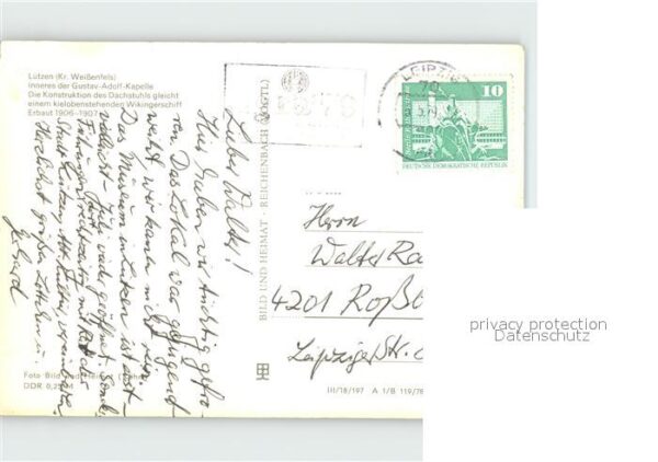 Luetzen Gustav Adolf Kapelle Inneres – Bild 2