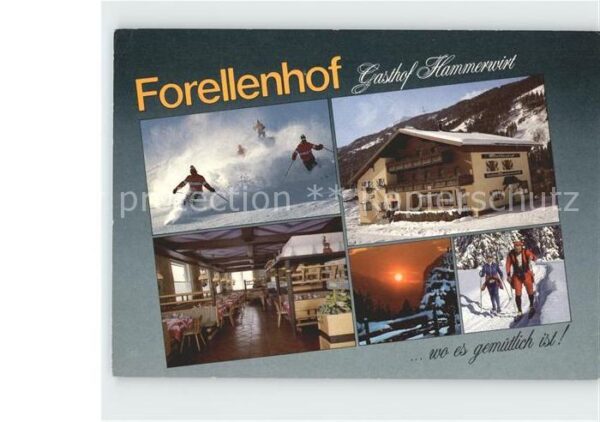 Untertauern Gasthof Hammerwirt Gastraum Sonnenunter