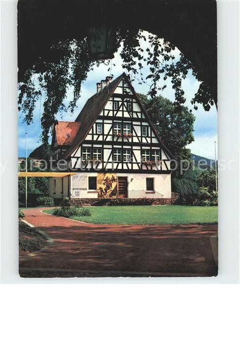 Gieselwerder Rathaus im Burghof