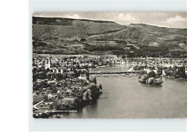 Saeckingen Rhein mit Eggberg