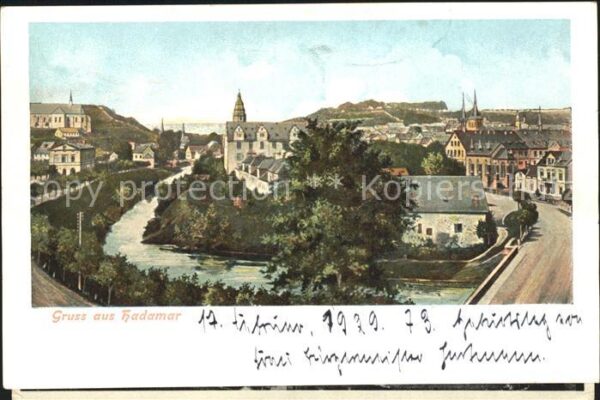Hadamar Westerwald Blick über die Stadt