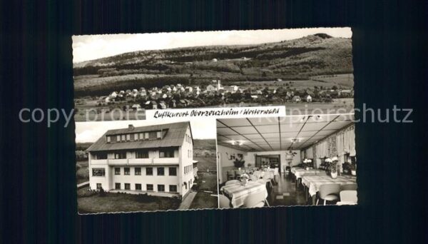 Oberzeuzheim Panorama Luftkurort Pension Tannenwald