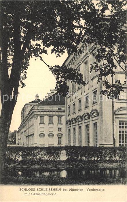 Schleissheim Oberschleissheim Schloss mit Gemäldegalerie