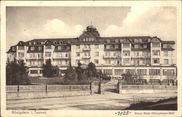 Koenigstein Taunus Grand Hotel Königsteiner Hof
