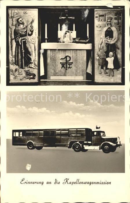 Koenigstein Taunus Missionswagen der Ostpriesterhilfe Alta