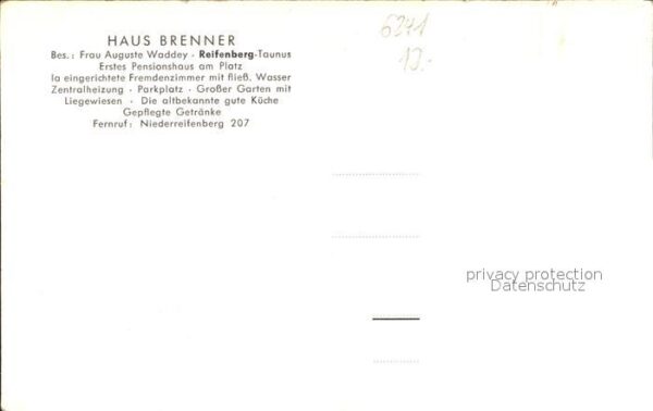 Reifenberg Taunus Haus Brenner – Bild 2