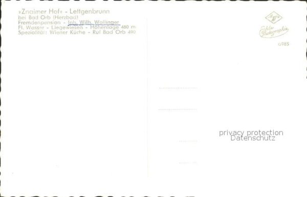 Bad Orb Znaimer Hof Gastraum – Bild 2