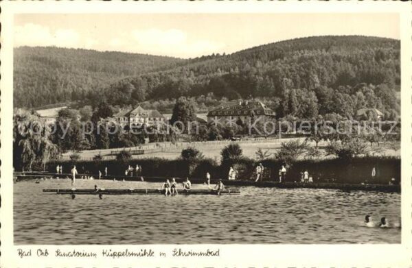 Bad Orb Sanatorium Küppelsmühle mit Schwimmbad