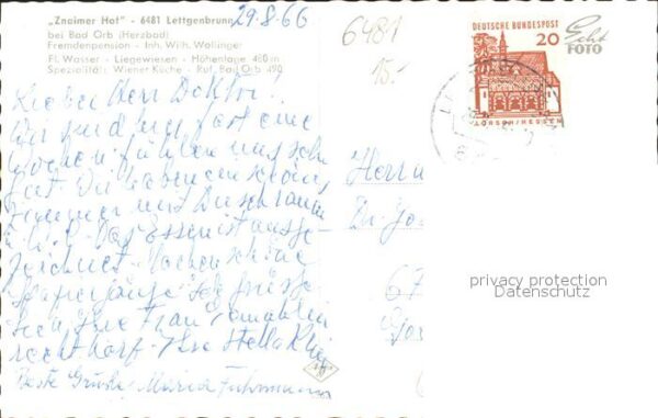 Bad Orb Znaimer Hof Gastraum – Bild 2