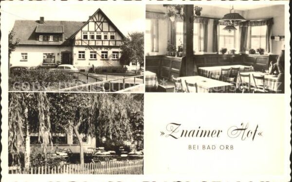 Bad Orb Znaimer Hof Gaststube