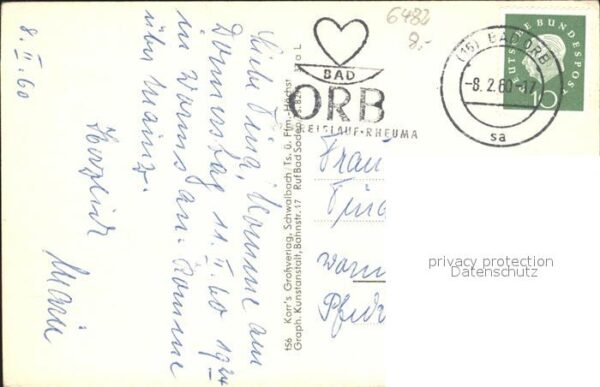 Bad Orb Sanatorium Pfeiffer Krug Terrasse Sprud – Bild 2