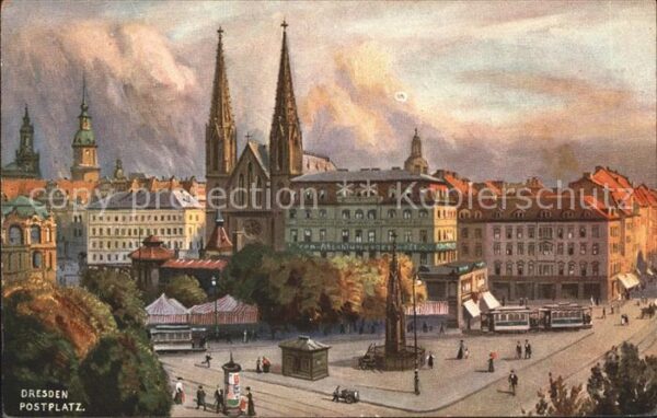 Dresden Postplatz Kirche