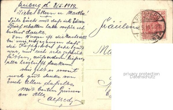 Freiberg Sachsen Totalansicht – Bild 2