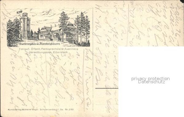Auersberg Wildenthal Weg vom Jägerhaus nach Auersberg Gebiet – Bild 2