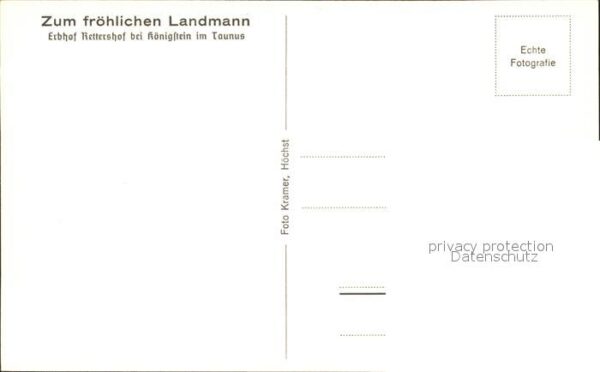 Koenigstein Taunus Kaffee Zum fröhlichen Landmann Hofgut R – Bild 2