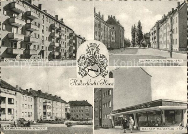 Halberstadt Strassenpartien Wappen