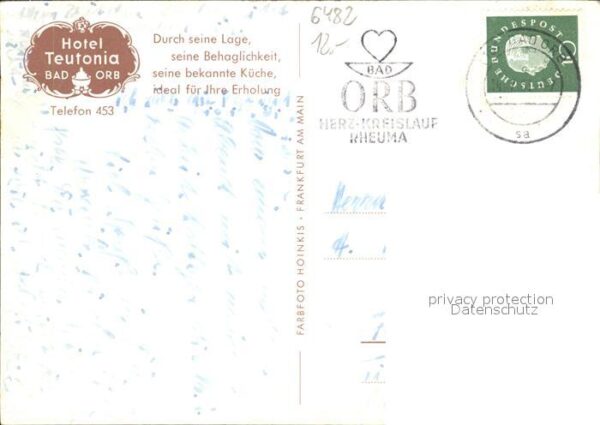 Bad Orb Hotel Teutonia Restaurant – Bild 2