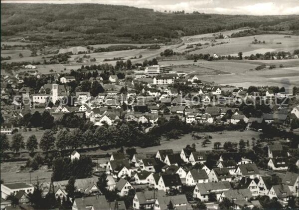 Schluechtern Luftkurort Fliegeraufnahme