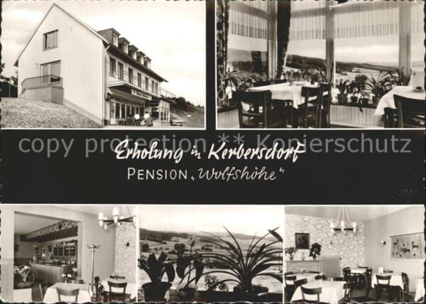 Kerbersdorf Pension Wolfshöhe Restaurant