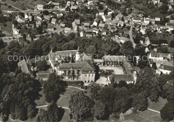 Birstein Schloss Fliegeraufnahme