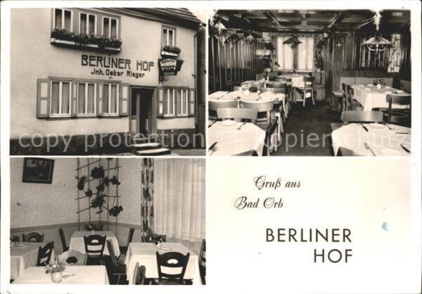Bad Orb Berliner Hof Hotel Restaurant