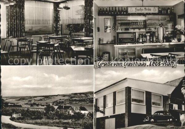 Waldboeckelheim Panorama Gasthaus Leos Ruh Gastraum
