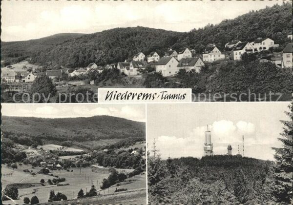 Niederems Teilansichten Panorama Sender Turm