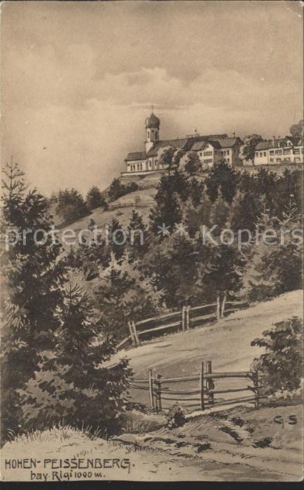 Hohenpeissenberg Künstlerkarte