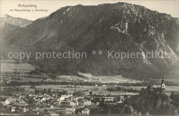 Ruhpolding mit Rauschberg und Kienberg
