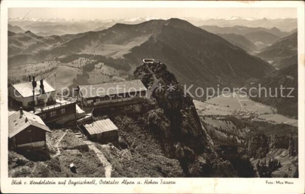 Bayrischzell Blick vom Wendelstein