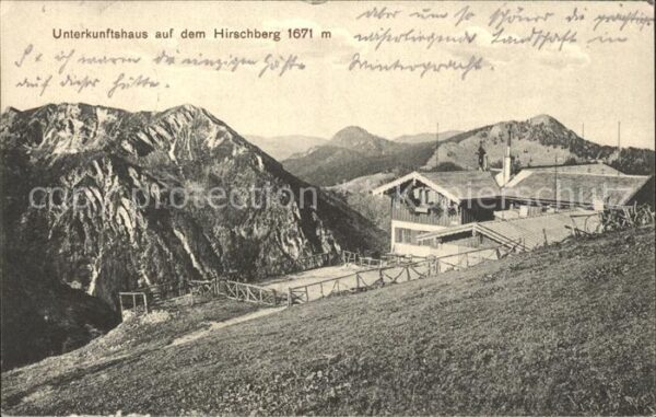 Tegernsee Hirschberg Berghaus