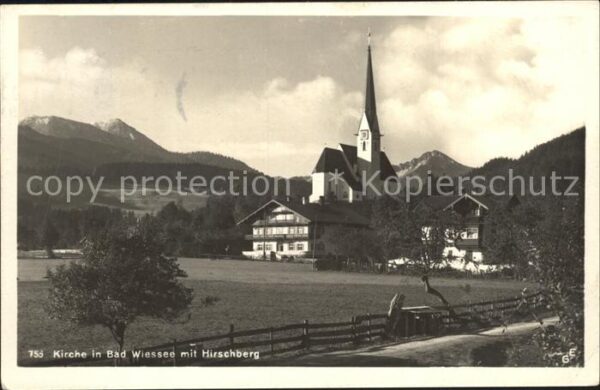 Bad Wiessee mit Hirschberg
