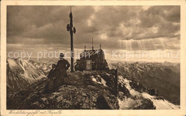 Wendelstein Berg Gipfel mit Kapelle