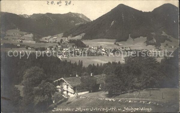 Ruhpolding Brandler Alpenwirtschaft