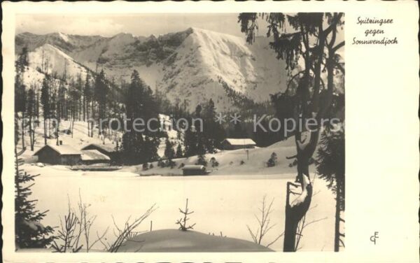 Spitzingsee gegen Sonnwendjoch