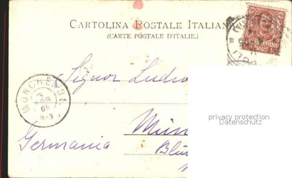 Napoli Neapel Künstlerkarte – Bild 2