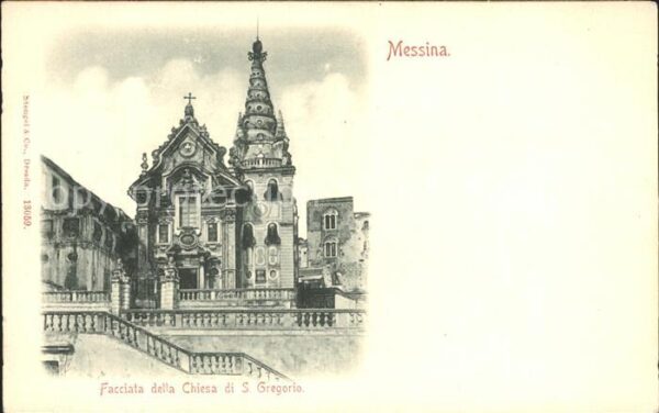 Messina Chiesa di S. Gregorio
